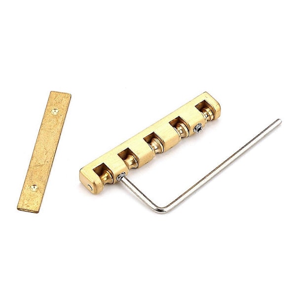 42mm Justerbar Sadel för Gitarr Klockformad Mässingssadel