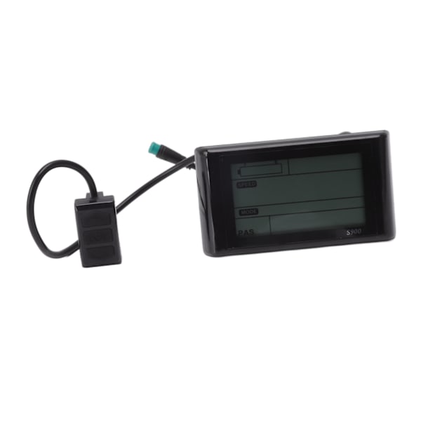 S900 Elektrisk Cykel LCD Display 24V 36V 48V Vandtæt Realtidsoptagelse til Scooter Elektrisk Cykel