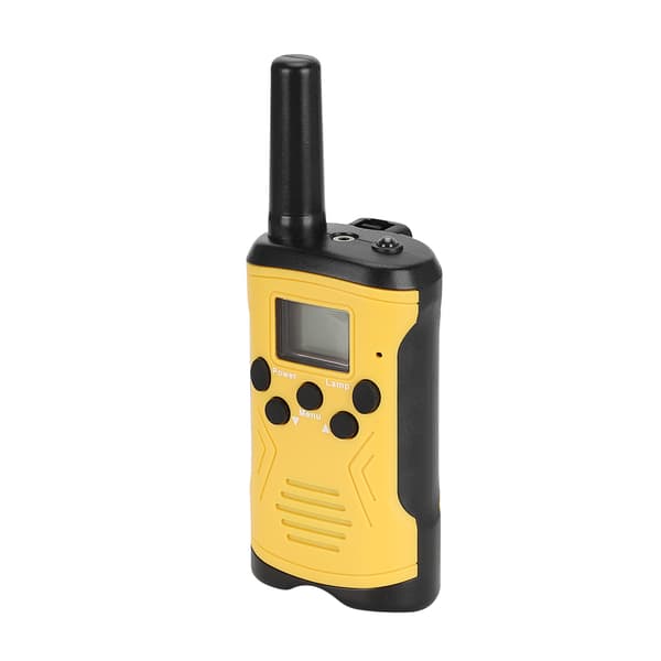 T50 2 STK Børne Walkie-Talkie Udendørs Intercom Walky Talky Legetøj 3KMYellow