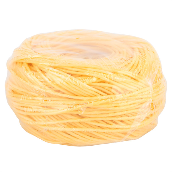 2 mm fiberveke naturlig bivaxbeläggning Candle Wick DIY 200 fot doftljusveke (lätt)