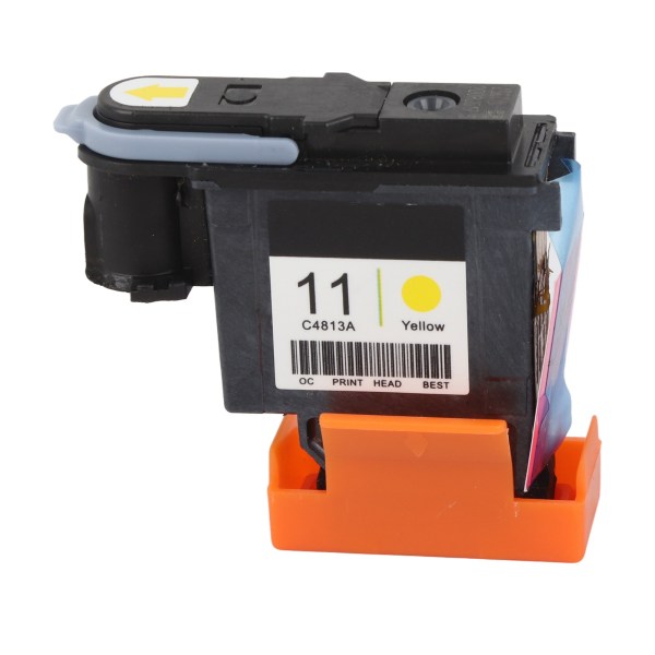 Printer Printhead Yellow Color Durable ABS Colorfast Rustproof Printhead for HP Designjet 100 110 111 500 510 800 813