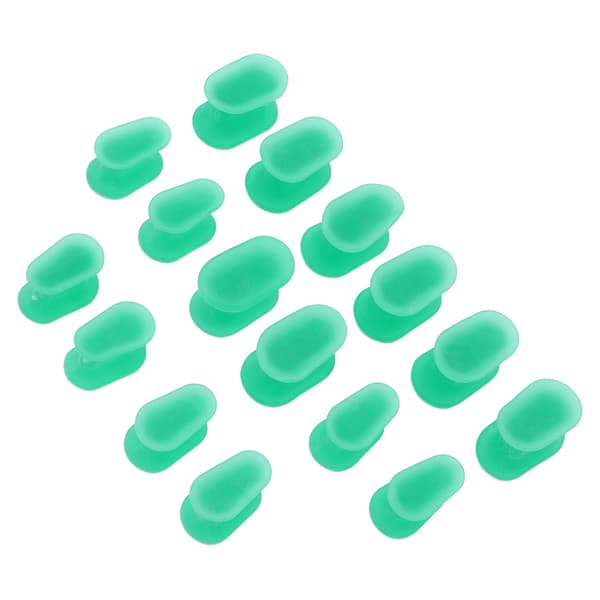 Sumifun 8 par tåskillere silikon tåseparator hallux valgus korrigerer for overlappende tær