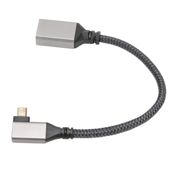 HD multimedie interfacekabel 4K 60Hz han til hun mikro til HD multimedie interface kabel til pc kamera projektor venstre 0,2 meter / 7,87 tommer