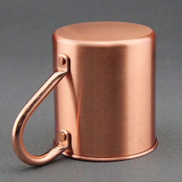 450ml Kopparmugg Vattenkopp Rak Kropp Curling Kopp Bar Cocktailglas Ölmugg Zekai