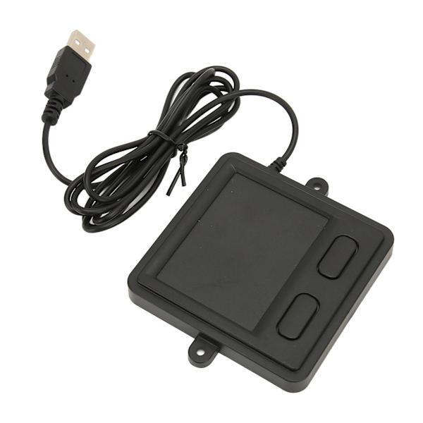 Kabelført USB Touchpad Multifunktionel høj følsomhed 2-knapsdesign Sort bærbar pegeplade til bærbar computer Desktop Hjemmekontor