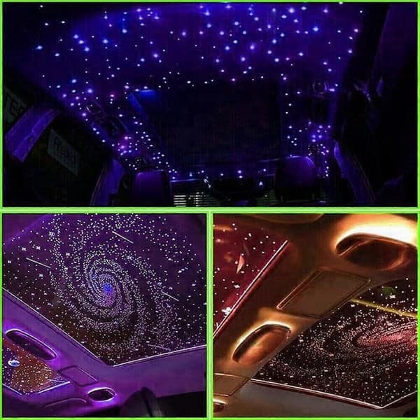 1000 pcs Fiber Optic Car Home Decoration Star Light Kit Ceiling Lights Remote Control