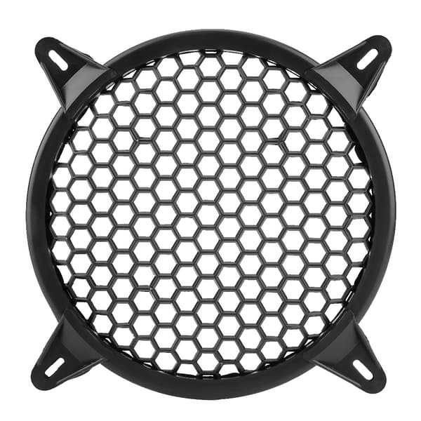 Bil Audio Plast Nätöverdrag Bashögtalare Modifiering Skyddsgaller 6tum