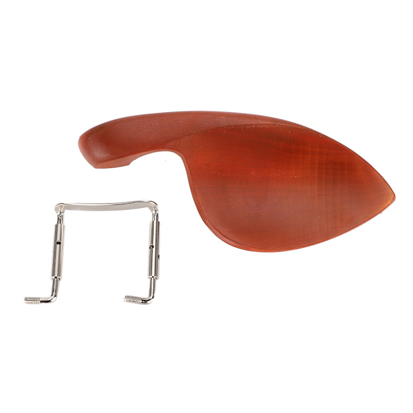 Violin Hakstöd Fäste Trä Metall Hållare Musikinstrument Tillbehör för 3/4 4/4