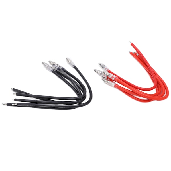 10 stk. RC motorkabel - holdbar, blød, ikke let at knække - pålidelig kugleforbindelse forlængerkabel til børstede motorer