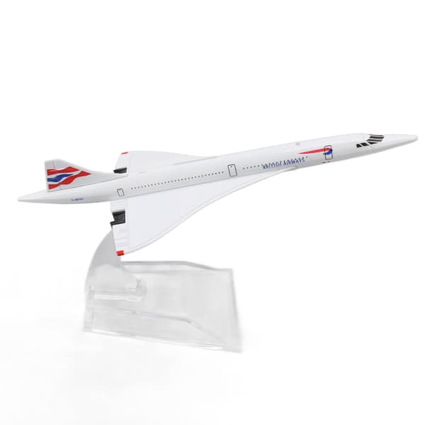 Samlerobjekt Diecast Flymodel i Metal til Børn og Voksne - Perfekt Skrivebordsdekoration