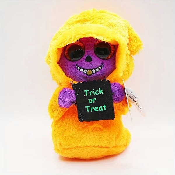 Big Eyes Plush Toy Halloween Ghost Mummy Spider Doll Green