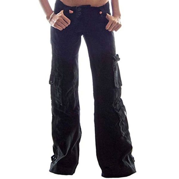 Casual Wide Leg Cargo Pants for Women