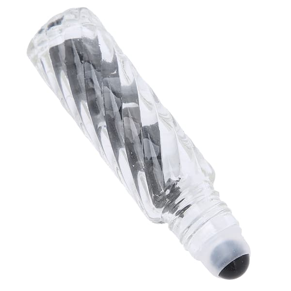 Eterisk olja Rollerflaska Resa Bärbar Roll on Flaskor Tillbehör för Hälsovård 10ml Obsidianboll