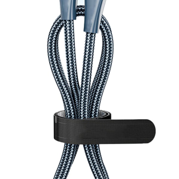 Snabbladdningsdatakabel PD LED Digital Display USB-datakabel för bärbar dator surfplatta telefon 6,6 fot blå