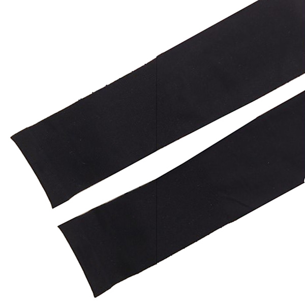 Arm Sleeves Ice Silk Cooling Arm Cover Solbeskyttelse UV-beskyttelse Elastiske Arm Sleeves til Udendørs Rejser Løb Cykling Sort