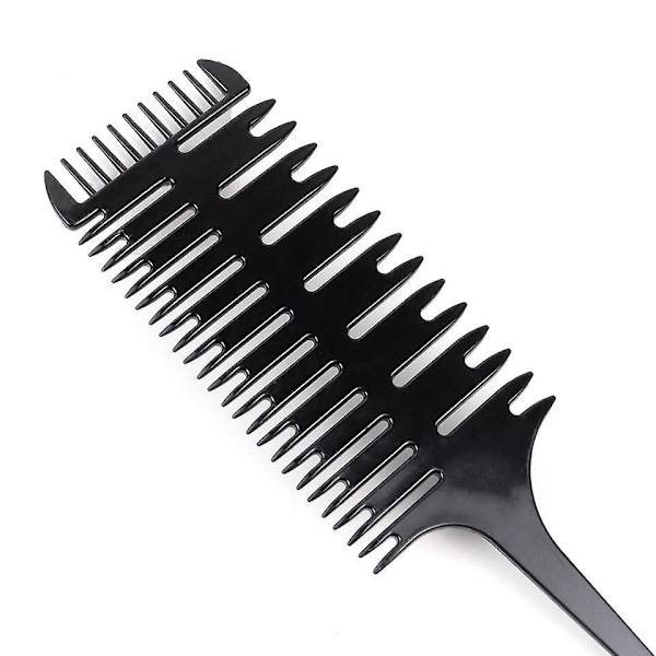 Ammattimainen hiusten värjäyskampasetti 3 kpl Salon Quality -värjäyssetti Kohokohtien kutomisvälineet helppoon hiusten muotoiluun