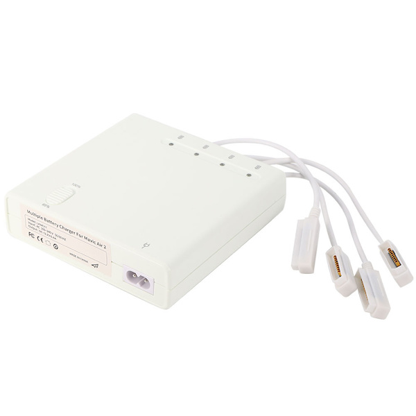 6 i 1 Batteriladdare Hub Snabbladdning Drönare Batteriladdare Passar för MAVIC 2 100‑240VEU-kontakt