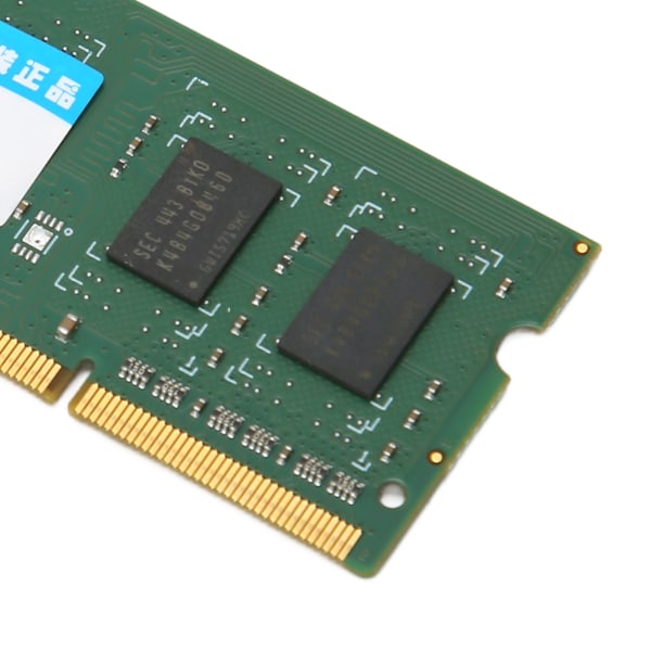 DDR3L SODIMM 1600MHz RAM 64Bits Bredde 204Pin Dataforbindelse Plug and Play 1600MHz RAM til Laptop 4GB