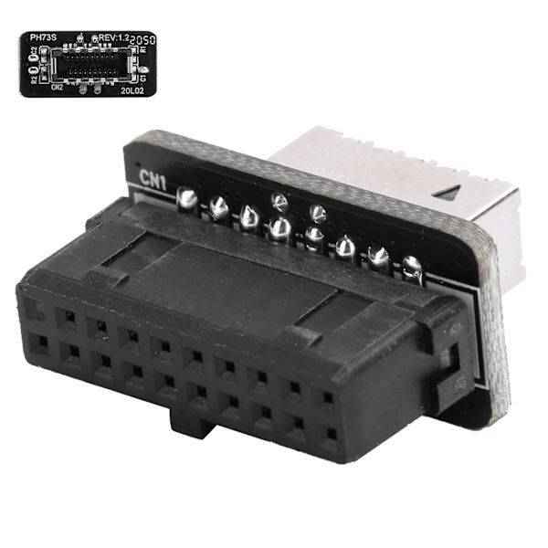 Emolevyn etupaneelin pistokeliitinportti USB3.0 19P/20P - TypeE-tietokonetarvikkeet