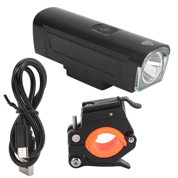 Hurtigudløsning Cykel Forlygte USB Genopladelig LED Forlygte Cykeltilbehør
