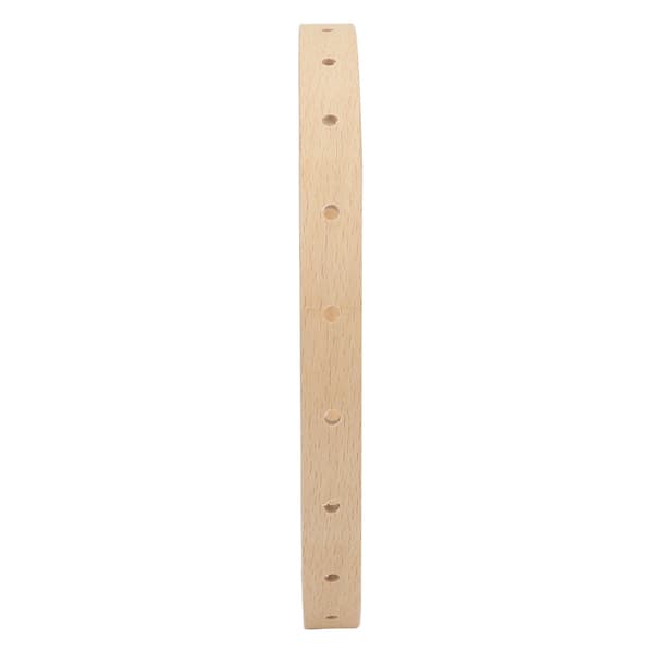 Solid træstrikkemaskine manuel DIY 21 cm væghængende cirkulær strikkemaskine