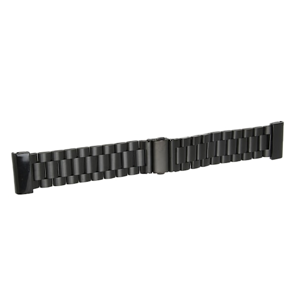 Rustfrit stål urrem Justerbar erstatningsurrem med 2 trykknapper 26 mm til Fenix ​​7X 6X 5X Black