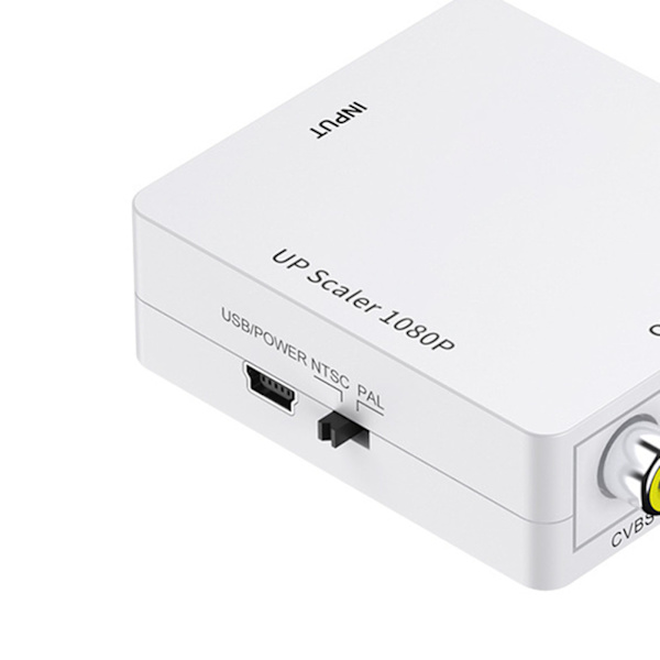 HD Multimedia Interface til AV-konverter 1080P Plug and Play RCA lydvideoadapter til PS5 Set Top Box HDTV