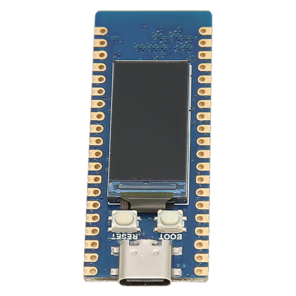2,4 GHz WiFi-udviklingskort 150 Mbps transmissionshastighed mikrocontroller-udviklingskort med 0,96 tommer IPS LCD-skærm