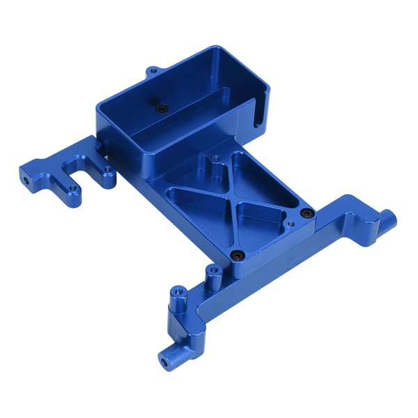 RC Fastgørelses Servo Montering Beslag Udskiftning til SCX6 1/6 Aluminium Legering Servo Fastgørelses Beslag Blå