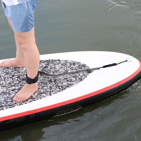 Bodyboard TPU Surfbräda Spolad Handledsrem Vattenbräda Surftillbehör 7MM/10ft Transparent