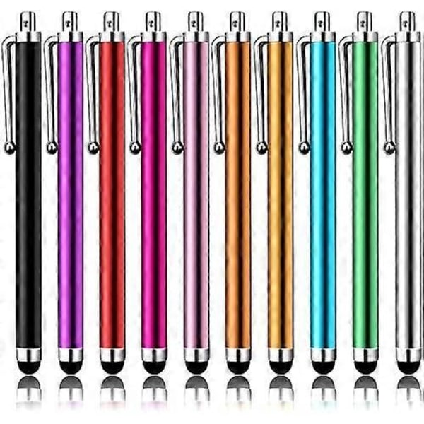 2025 Ny 10 stylus universal touch screen kapacitiv stylus kompatibel med iPad, iPhone (farve tilfældig)