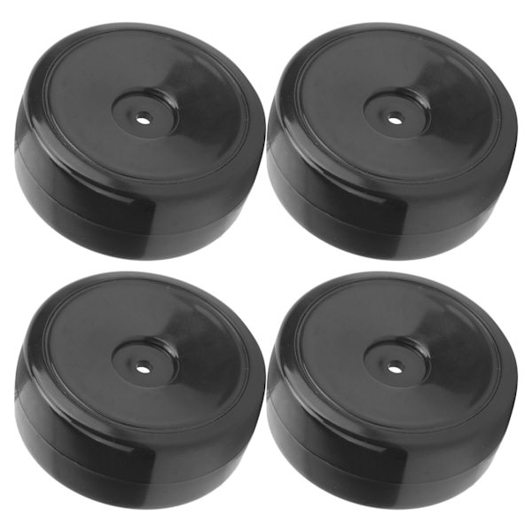 4 stk. plastgummi-driftdekk RC-bildeler tilbehør passer til WPL D12 1/10 RC-lastebil 63mm