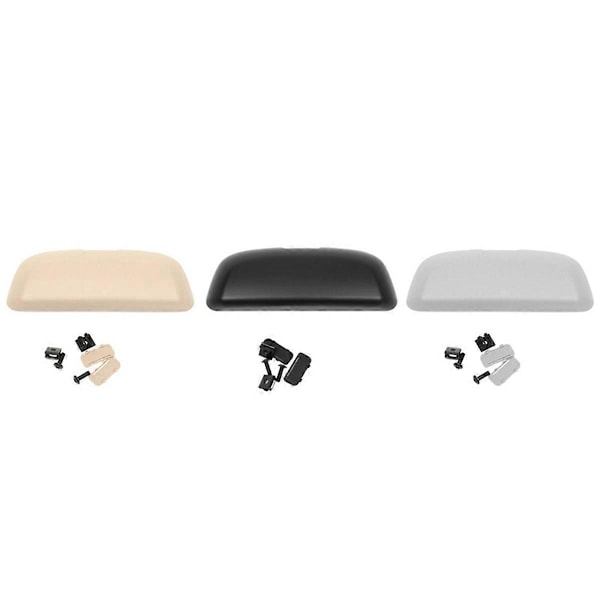 Bilbrilleetui Oppbevaringsboks Solbrilleklips for Toyota Prado LC250, B Beige-Gul39