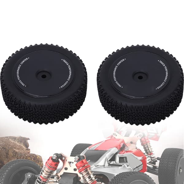 RC-frontdekk dekk modifikasjonstilbehør passer til Wltoys 144001 1/14 RC-bil RC-tilbehør