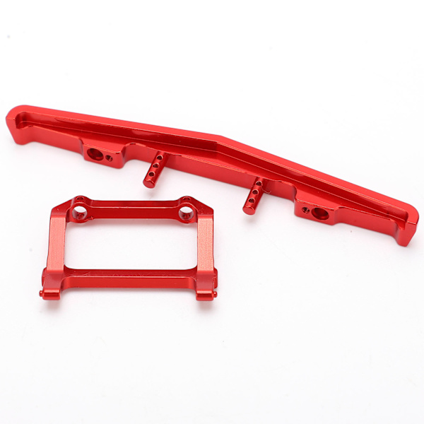 RC Frontkofanger i aluminiumlegering til AXIAL SCX24 C10 1/24 RC bilopgraderinger deleRød