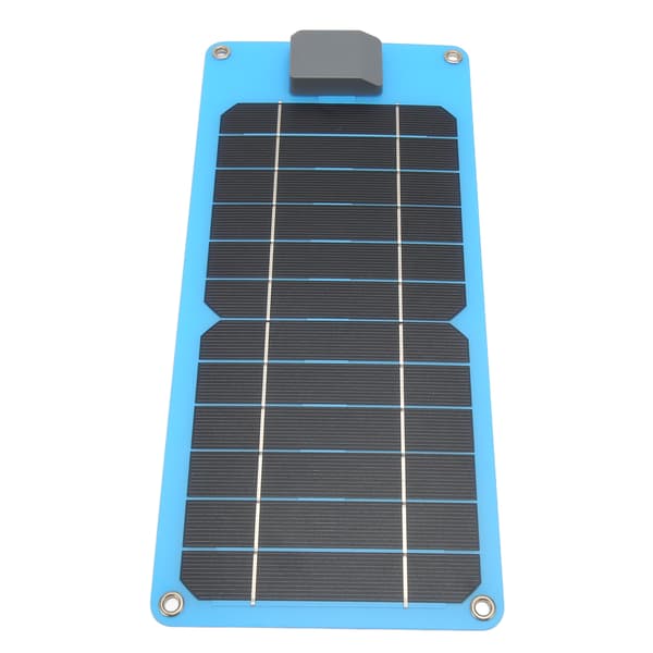 5V 6W USB solcellepanel lader IP67 utendørs vanntett mini monokrystallinsk silisium solcellepanel lader GKM320 145BL blå