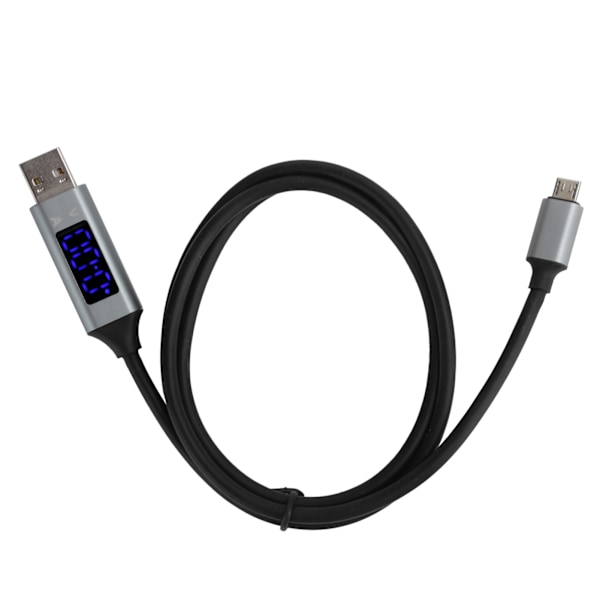 3A nopea latauskaapeli LED-jännitevirtanäyttö USB-kaapeli Android IOS TypeC:lle (Androidille)