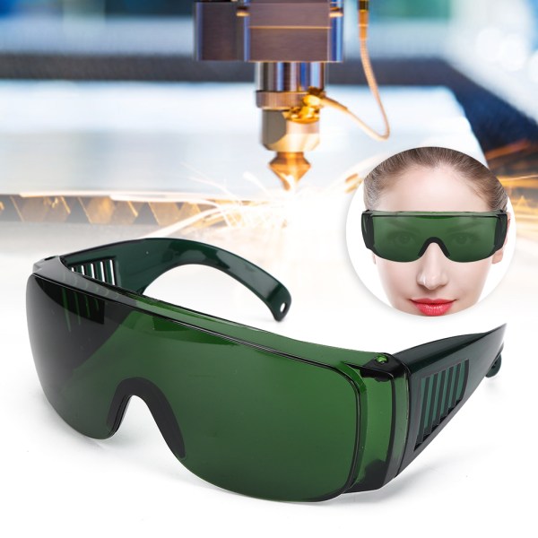 BACHIN Laserglasögon Skyddsglasögon Industriellt tillbehör Skyddsglasögon för ljusfiltergrönt