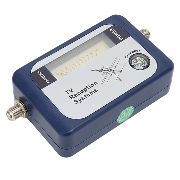 Digital Satellit Finder Sensitive Smuk bærbar Indbygget IF Signal Strength Meter Digital Satellit Finder