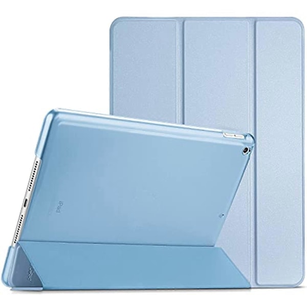 Etui til iPad 10.2-tommer (2021/2020/2019 Model, 9./8./7. Generation), Auto Vågn/Sov Cover (Blå)