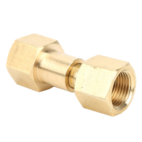 CGA-320 til CGA-580 sylinderadapter, karbondioksidtank til argonregulator