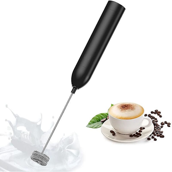 Elektrisk melkeskummer i rustfritt stål - Perfekt for kaffeskum og cappuccino