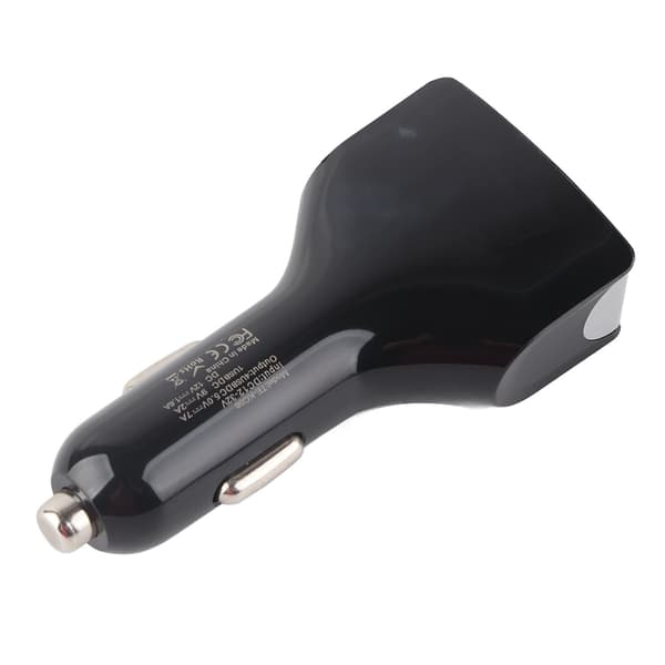 QC 3.0 Hurtiglader Billader 4-ports USB Multifunksjonell Billader for Telefon