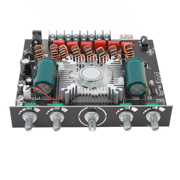 XY S350H 220Wx2 350W 2.1-kanals Bluetooth-förstärkarkort med stöd för anpassat Bluetooth-namn DC 18V‑38V Bluetooth-högtalarljudförstärkarmodul