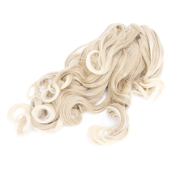 Lång lockig hästsvans Peruk Klo Clip Hår Peruk Extensions Hårstycke Kvinnor Kvinna Vågig Peruk 50cm24T613