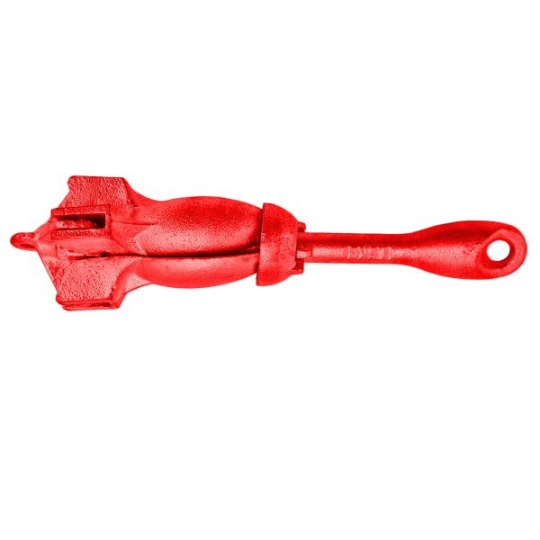 Taitettava Anchor Grapnel 4 Flukes 1,5 kg hiiliteräsveneen lisävaruste Kayak CanoeRedille (hiiliteräs)
