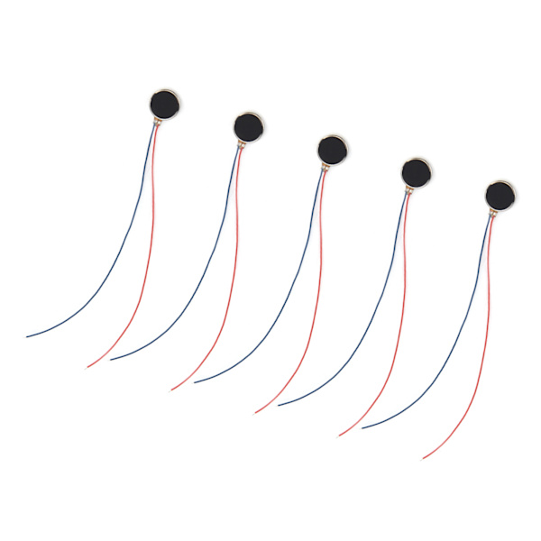 30 stk. flad vibrationsmotor mini mønt flad vibrationsmotor til mobiltelefoner legetøj tablets 3 V 12000rpm