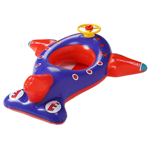 Flyvemaskine Baby Svømme Float Spædbarn Oppustelig Flyvemaskine Float Børn Svømme Float Båd