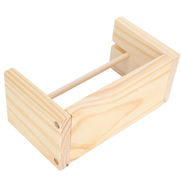 Kaksinkertainen langanpidike, ranskalainen käsintehty puinen lankakela, naru, kutomislisävarusteet 24 cm