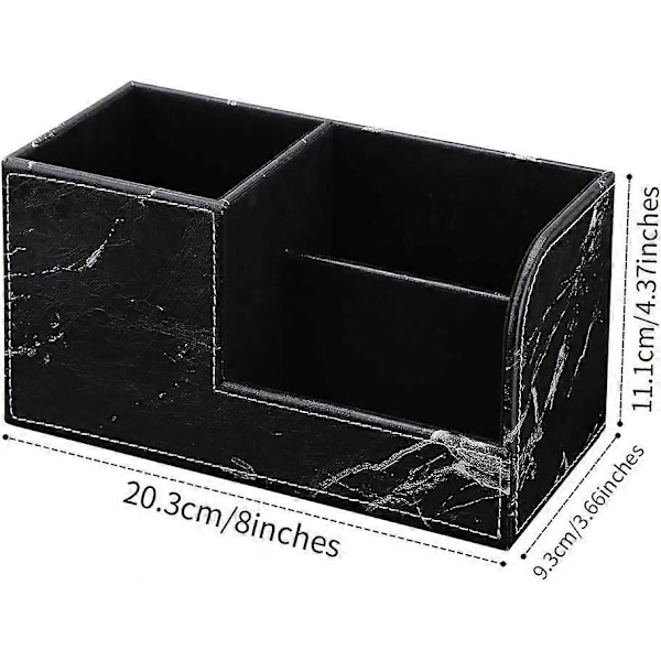 Pencilholder (Sort marmor)